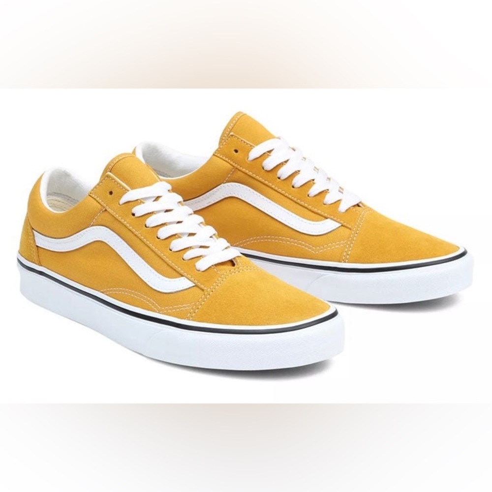 Vans OLD SKOOL-Theory Golden Yellow-MENS 6 WOMENS 8 (VN0A5KRSF3X)-Canvas